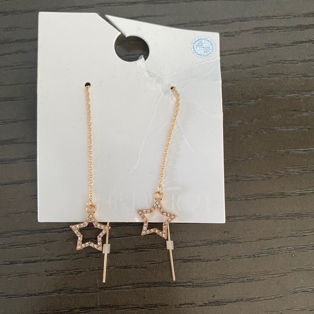 Star earrings